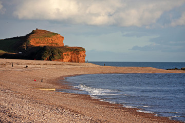 Budleigh Salterton beach, Devon