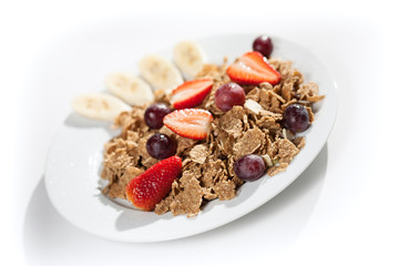 healthy still life - muesli