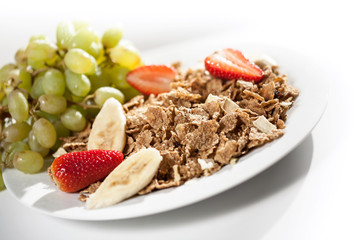 healthy still life - muesli