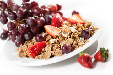 healthy still life - muesli
