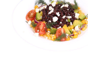 Beans salad.