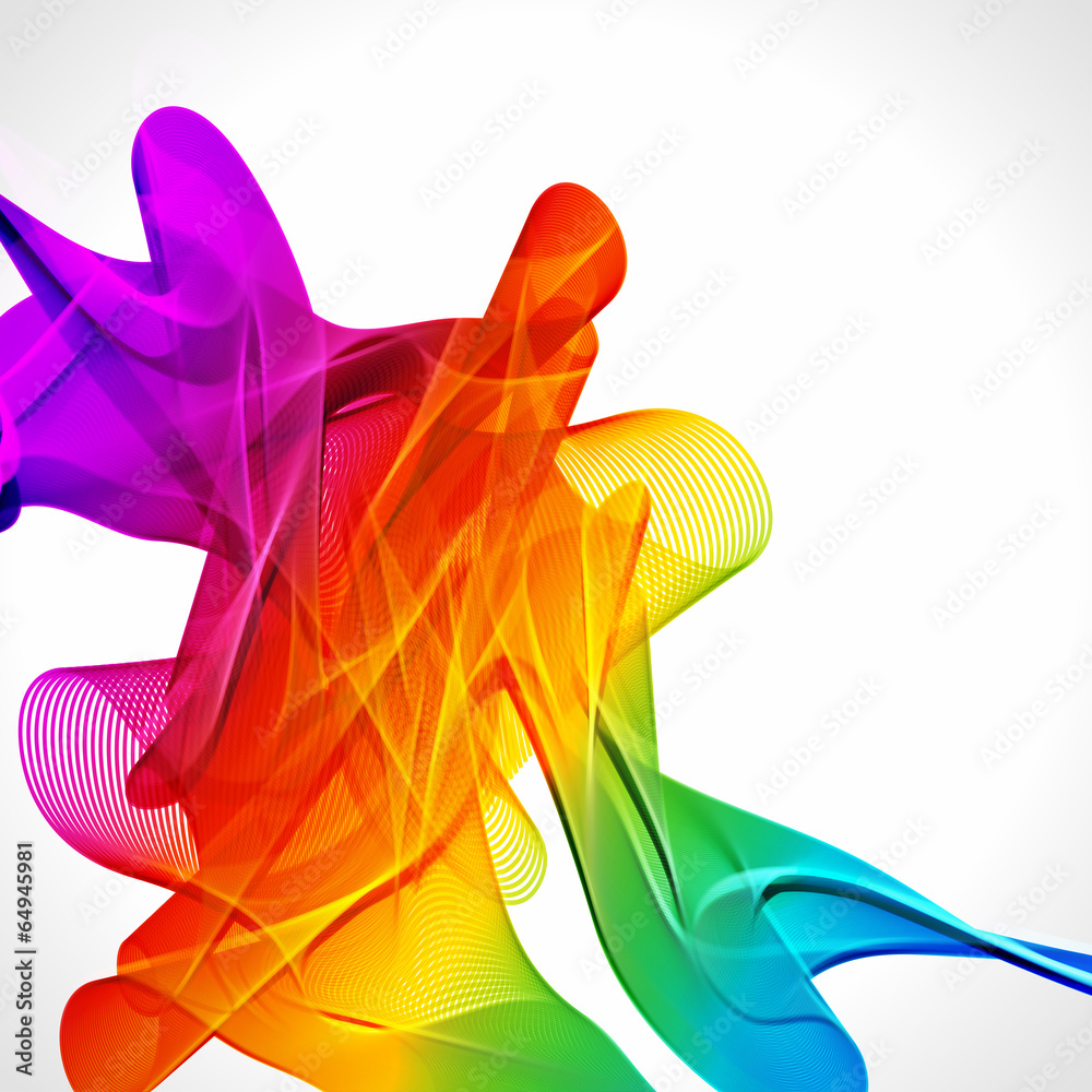 Poster multicolor abstract bright background. elements for design