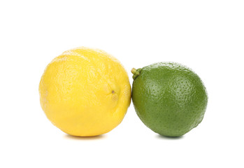 Fresh lime and lemon.