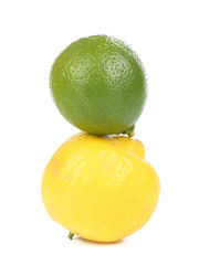 Fresh lime and lemon.