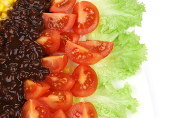 Beans salad.