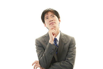 疲れたビジネスマン