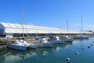 Le bassin des chalutiers de La rochelle