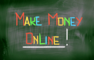 Make Money Online Concept