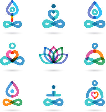 Yoga logos Images - Search Images on Everypixel