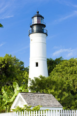 The Key West Lighthouse, Florida Keys, Florida, USA