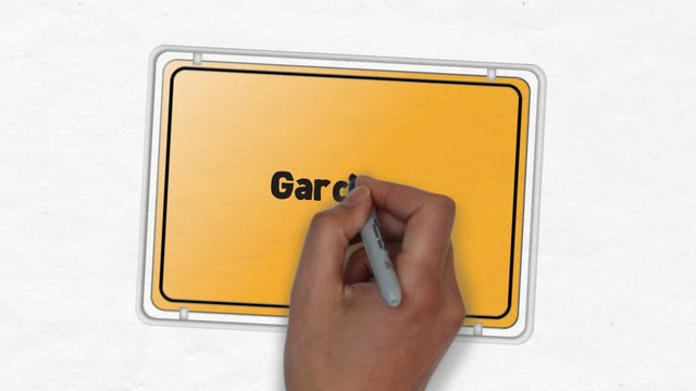 Garching Ortseingangsschild Ortseingang Stadt