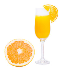 glass of orange juice