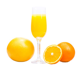 glass of orange juice
