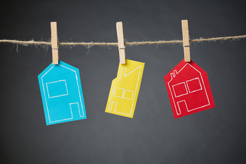 Real Estate Market - Hanging Houses