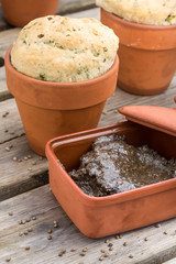 bread and hemp butter