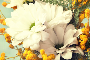 lovely flowers in vintage style