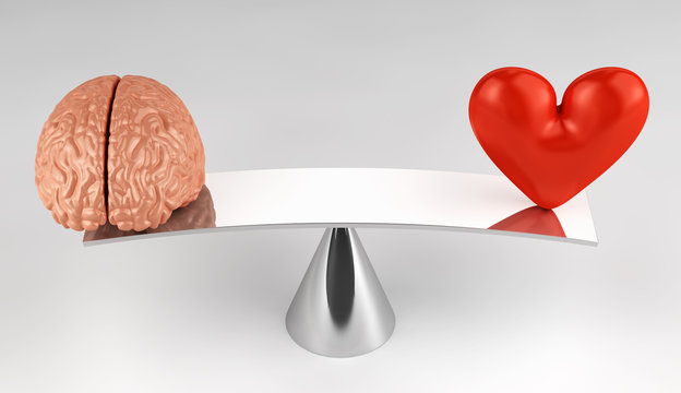 Sense or sensibility - Brain or heart