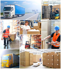 Collage logistics and freight forwarding