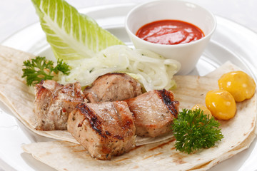 pork with sauce