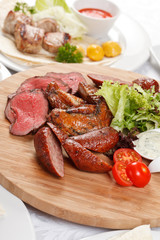 party with tasty dishes