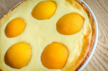 Peach tart