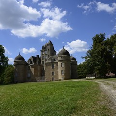Fototapeta premium CHATEAU D'AYNAC