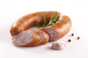 Sausage with spices