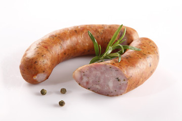 Sausage with spices