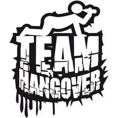Team Hangover Crew Graffiti Stempel