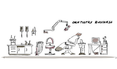 Dentist room set