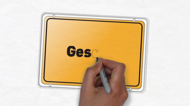 Gescher Ortseingangsschild Ortseingang Stadt