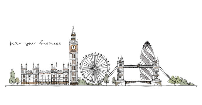 London, sketch collection