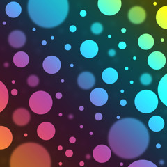 Abstract lights bokeh background