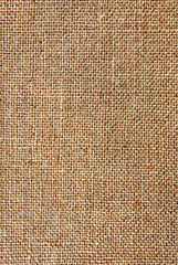 Texture of coarse cloth, burlap.