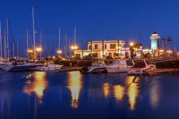 Fototapeten Marina Rubicon, Lanzarote, Spanien © Bogdan Lazar