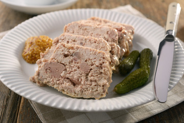 Rabbit terrine