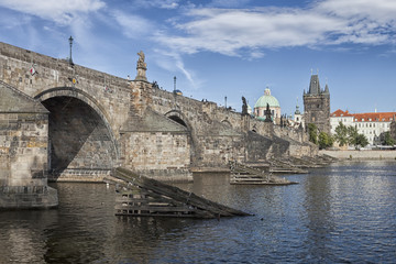 Fototapeta na wymiar Prague Charles bridge