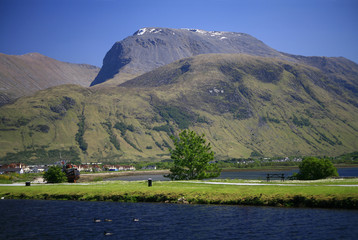 Ben Nevis from Corpach, Lochaber, Scotland