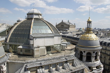Toit des Galeries Lafayette &agrave; Paris	