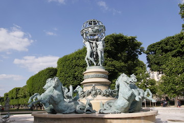 Fontaine de l'Observatoire à Paris