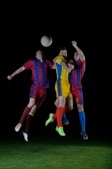 Naklejka premium soccer player