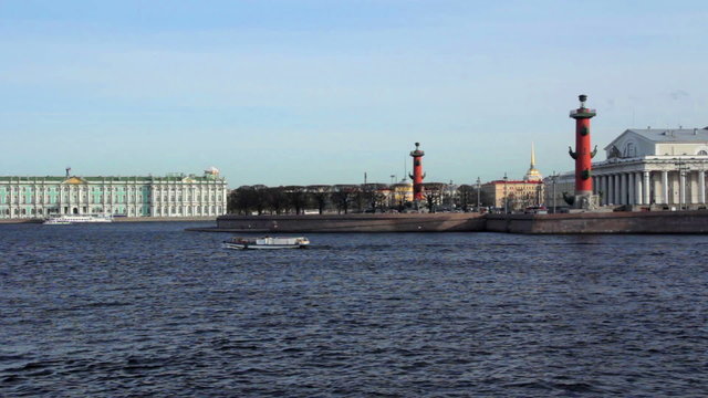 Vasilevsky Island. St. Petersburg. Russia