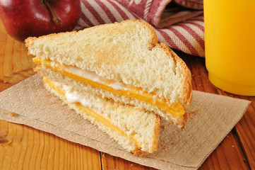 Cheese sandwich