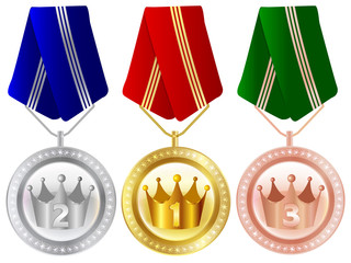 王冠　クラウン　メダル