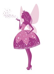 Вошебная фея в розовом