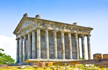 Fototapeta premium Antique temple in Garni, Armenia