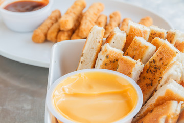 Chicken and Bread stick