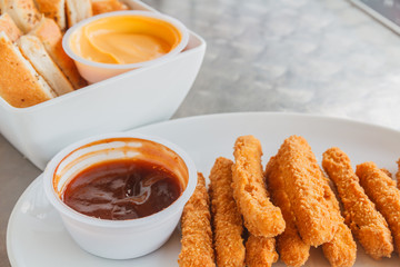 Chicken and Bread stick