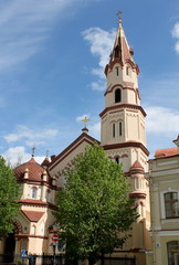 Obraz premium St.Nickolas Orthodox Church in Vilnius