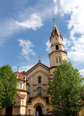 Fototapeta na wymiar St.Nickolas Orthodox Church in Vilnius